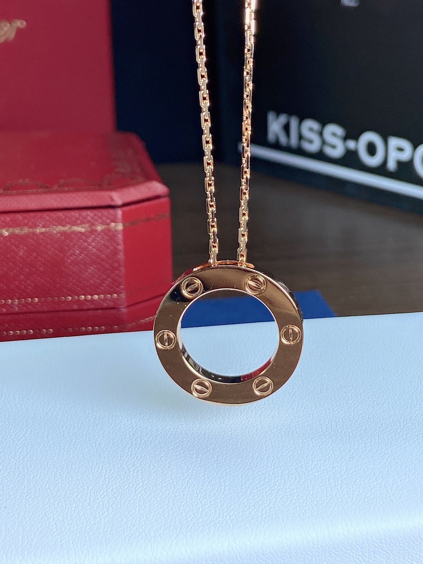 [Radiant Gem]¯LOVE NECKLACE 16MM