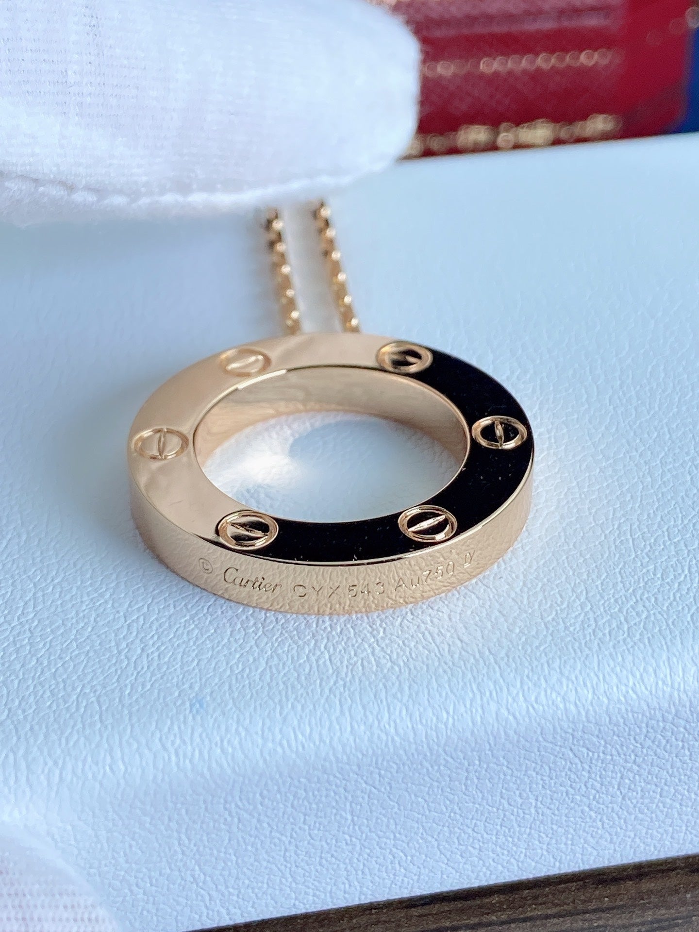 [Radiant Gem]¯LOVE NECKLACE 16MM