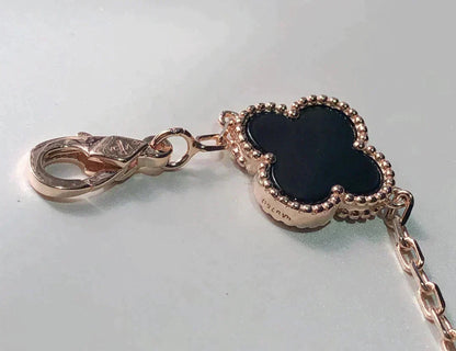 [Radiant Gem]New CLOVER 5 MOTIFS MULTICOLOR BRACELET
