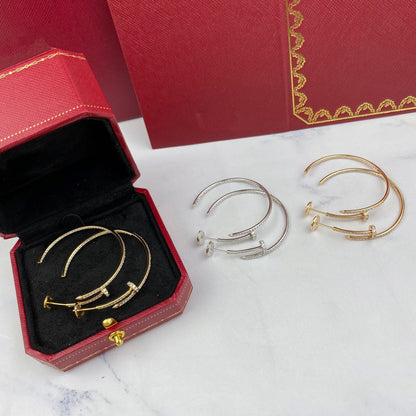 [Radiant Gem]¯JUSTE EARRINGS FULL DIAMONDS 1.8MM