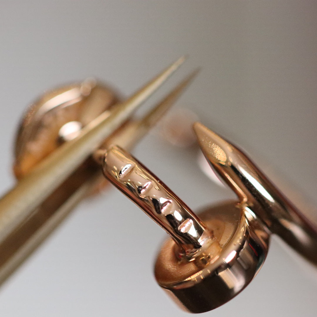 [Radiant Gem]¯JUSTE EARRINGS PINK GOLD