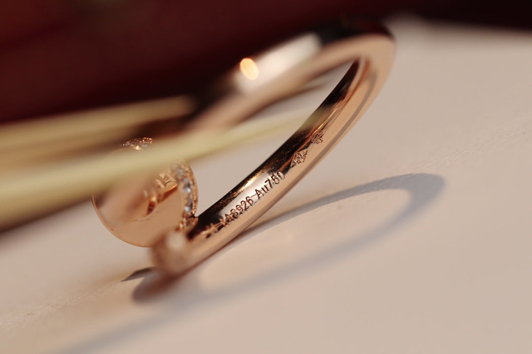 [Radiant Gem]¯JUSTE RING 2.65MM PINK GOLD DIAMOND