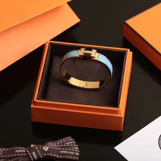 [Radiant Gem]¯H CLOUD BLUE BRACELET GOLD DIAMOND