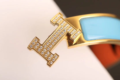 [Radiant Gem]¯H CLOUD BLUE BRACELET GOLD DIAMOND