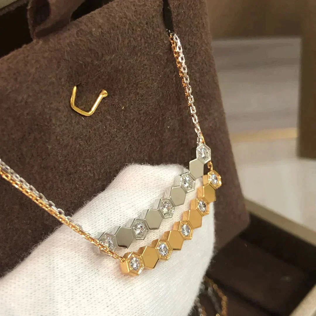[Radiant Gem]¯BEE LOVE NECKLACE DIAMOND