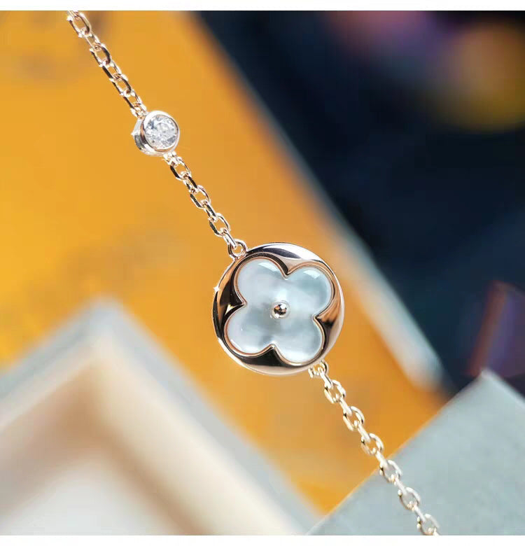 [Radiant Gem]¯SUN MOP GOLD 1 DIAMOND NECKLACE