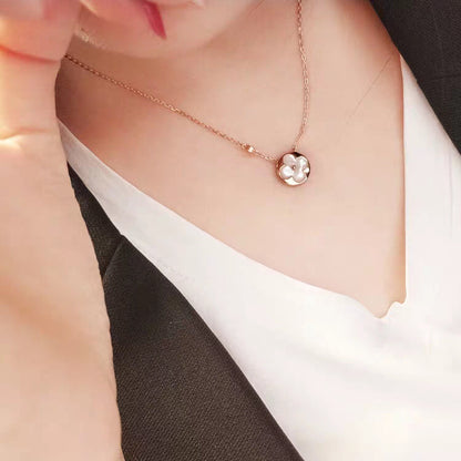[Radiant Gem]¯SUN MOP GOLD 1 DIAMOND NECKLACE