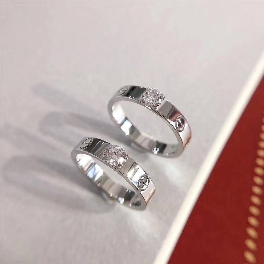 [Radiant Gem]¯LOVE RING 3.6MM 1 BIG DIAMOND