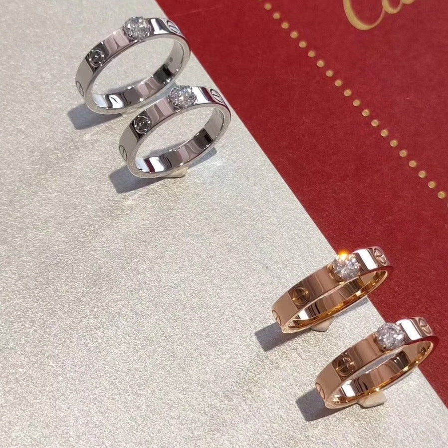 [Radiant Gem]¯LOVE RING 3.6MM 1 BIG DIAMOND