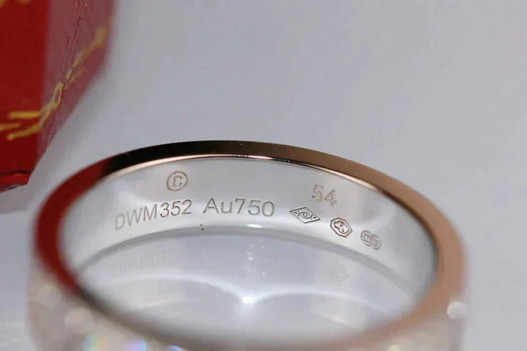 [Radiant Gem]¯LOVE RING 3.6MM DIAMOND PAVED