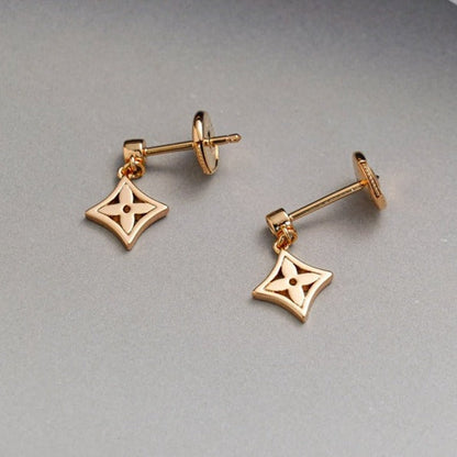 [Radiant Gem]¯STAR EARRINGS GOLD