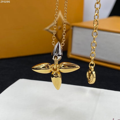 [Radiant Gem]¯LOUISETTE PEDANT GOLD NECKLACE