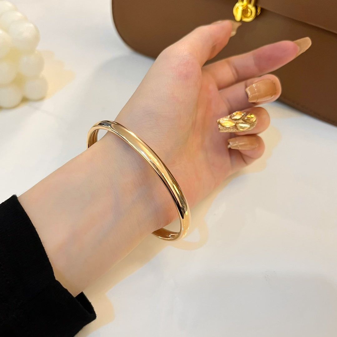 [Radiant Gem]¯PANTHERE GOLD DIAMOND OPEN BRACELET
