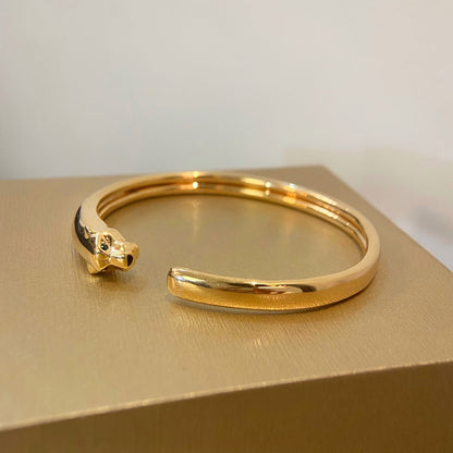 [Radiant Gem]¯PANTHERE GOLD OPEN BRACELET