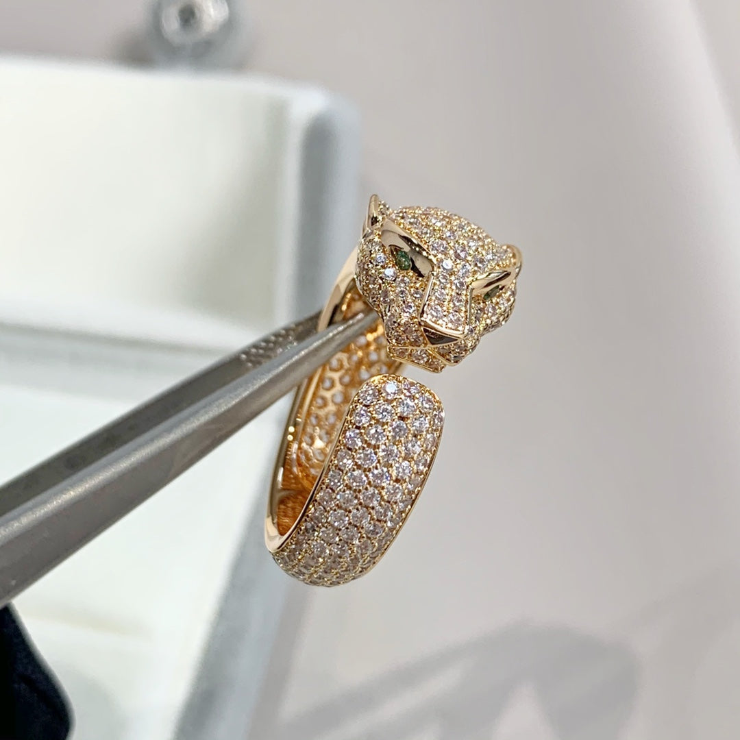 [Radiant Gem]¯PANTHERE PINK GOLD DIAMOND RING