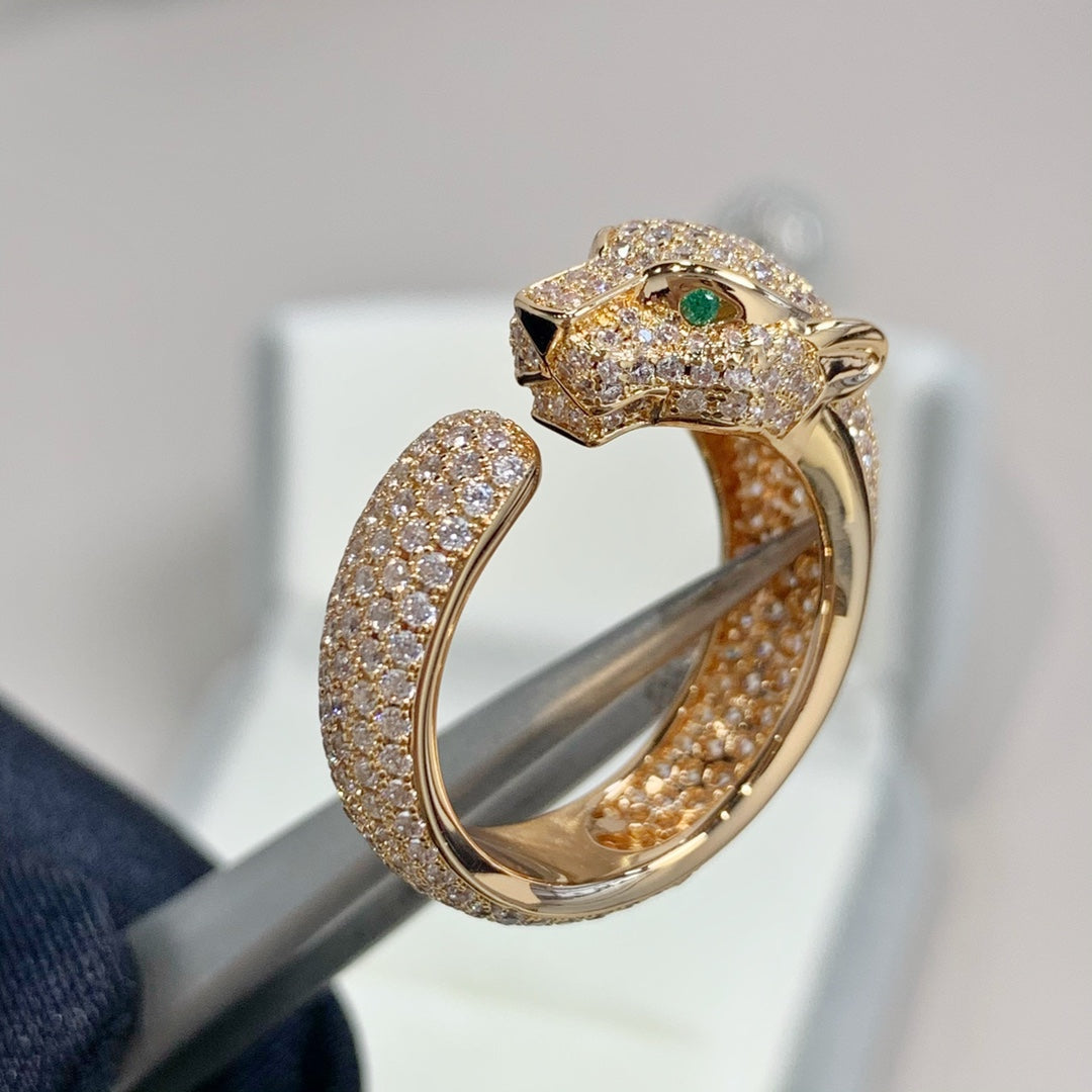 [Radiant Gem]¯PANTHERE PINK GOLD DIAMOND RING