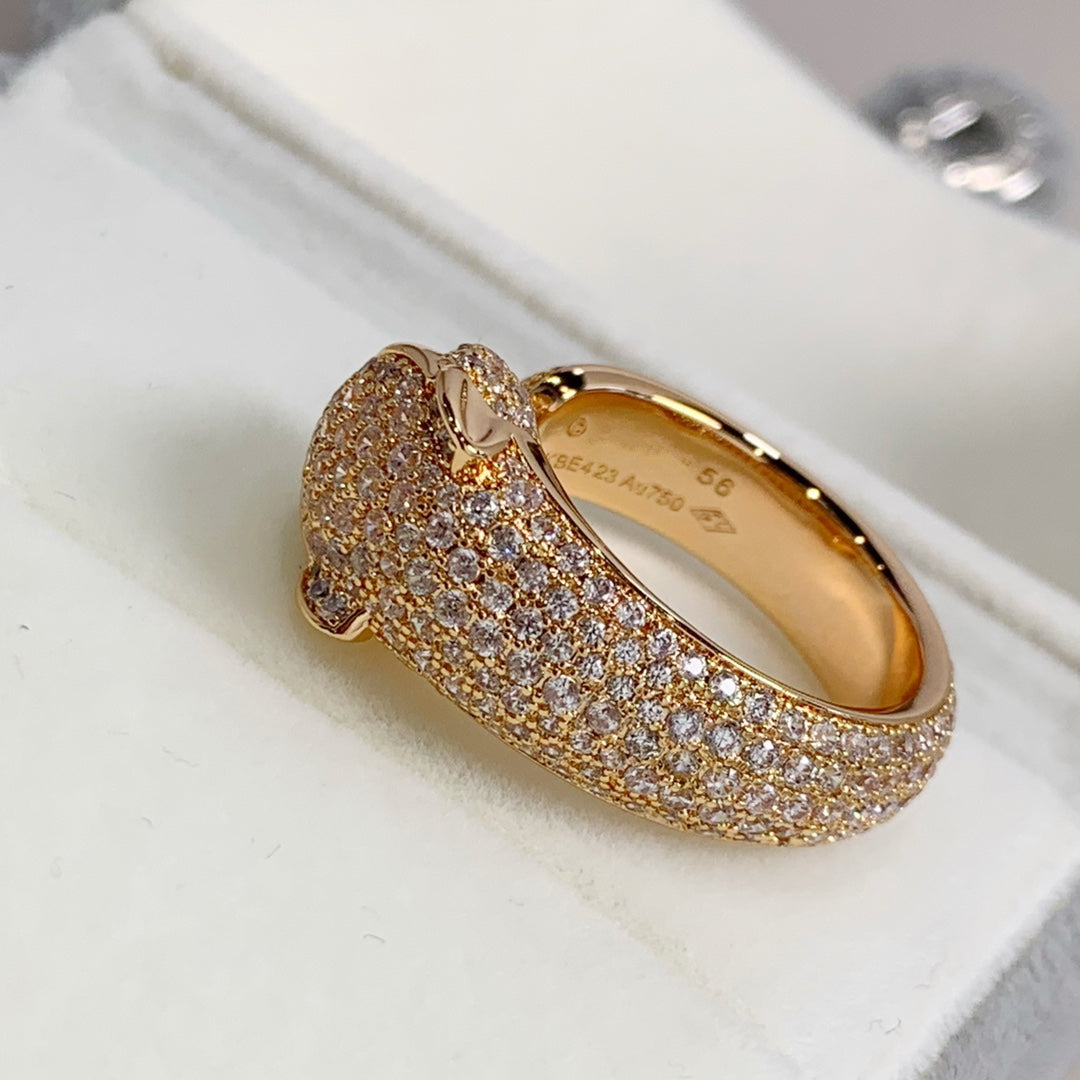 [Radiant Gem]¯PANTHERE PINK GOLD DIAMOND RING