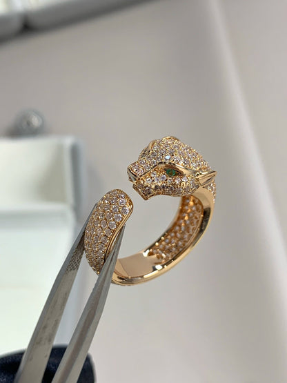 [Radiant Gem]¯PANTHERE PINK GOLD DIAMOND RING