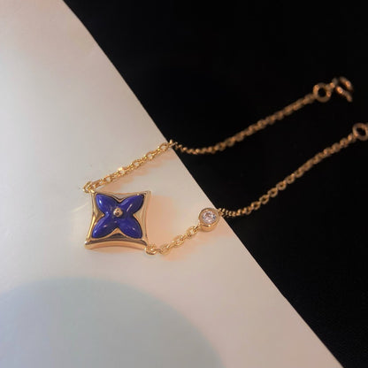 [Radiant Gem]¯COLOR STAR PINK GOLD DIAMOND BRACELET