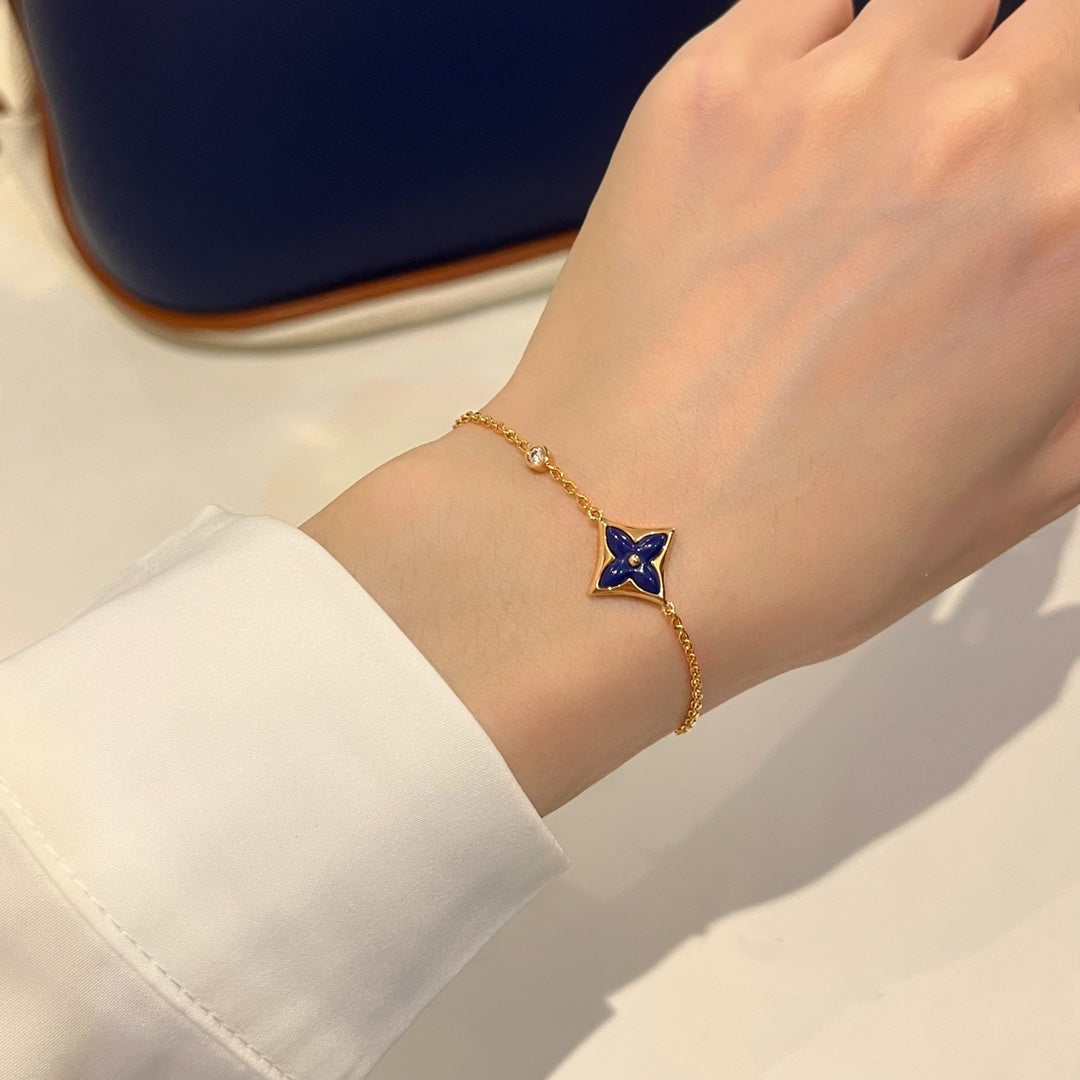 [Radiant Gem]¯COLOR STAR PINK GOLD DIAMOND BRACELET