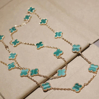 [Radiant Gem]¯CLOVER 20 MOTIFS MALACHITE GOLD