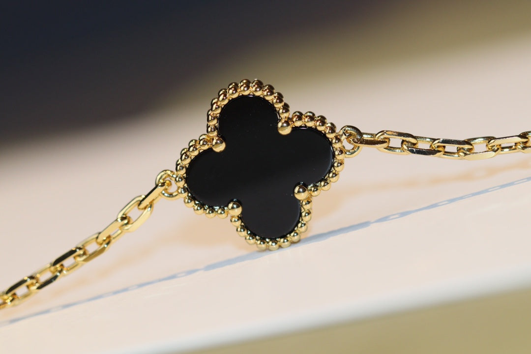 [Radiant Gem]¯CLOVER 20 MOTIFS ONYX ROSE GOLD