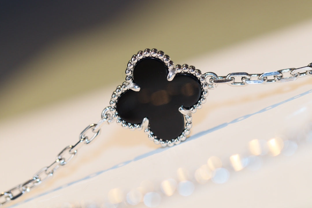 [Radiant Gem]¯CLOVER 20 MOTIFS ONYX DIAMOND SILVER