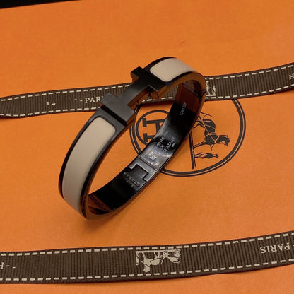 [Radiant Gem]¯H BRACELET 12MM BLACK BEIGE CERAMIC