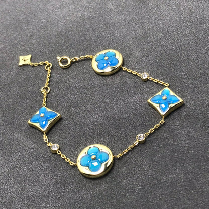 [Radiant Gem]¯STAR AND SUN TURQUOISE 4 MOTIFS 3 DIAMONDS