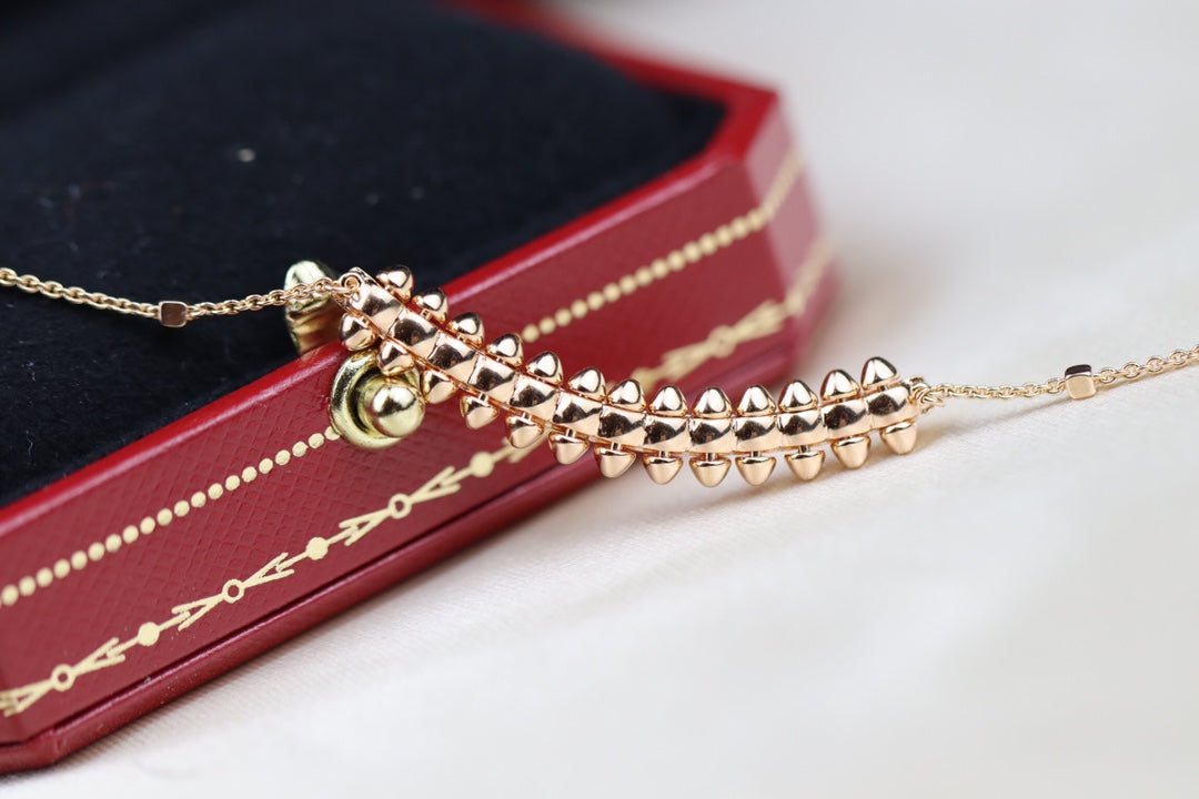 [Radiant Gem]¯CLASH PINK GOLD NECKLACE