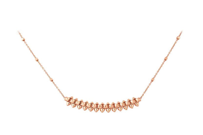 [Radiant Gem]¯CLASH PINK GOLD NECKLACE
