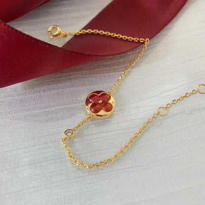 [Radiant Gem]¯SUN PEDANT CARNELIAN BRACELET