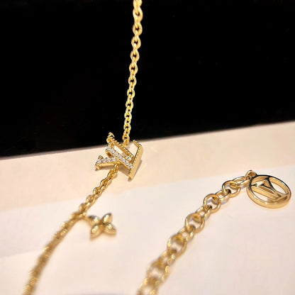 [Radiant Gem]¯LOGO STAR MOTIF GOLD BRACELET
