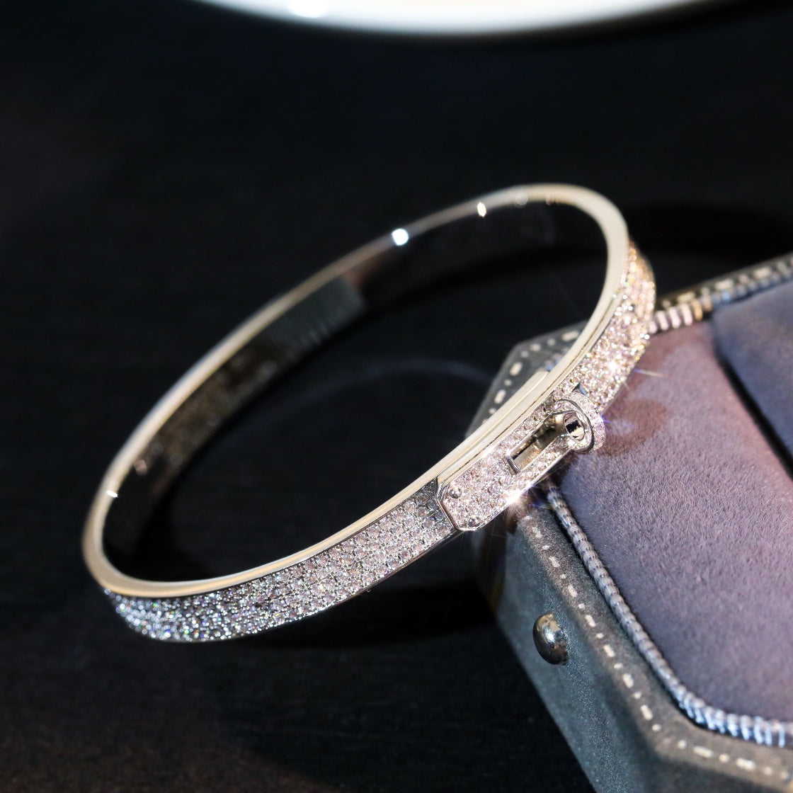 [Radiant Gem]¯KELLY BRACELET DIAMOND PAVED
