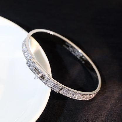 [Radiant Gem]¯KELLY BRACELET DIAMOND PAVED
