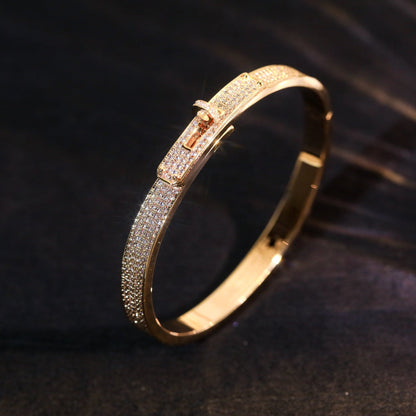 [Radiant Gem]¯KELLY BRACELET DIAMOND PAVED