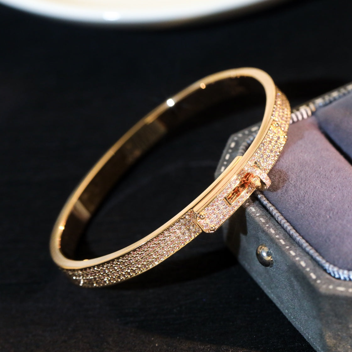 [Radiant Gem]¯KELLY BRACELET DIAMOND PAVED