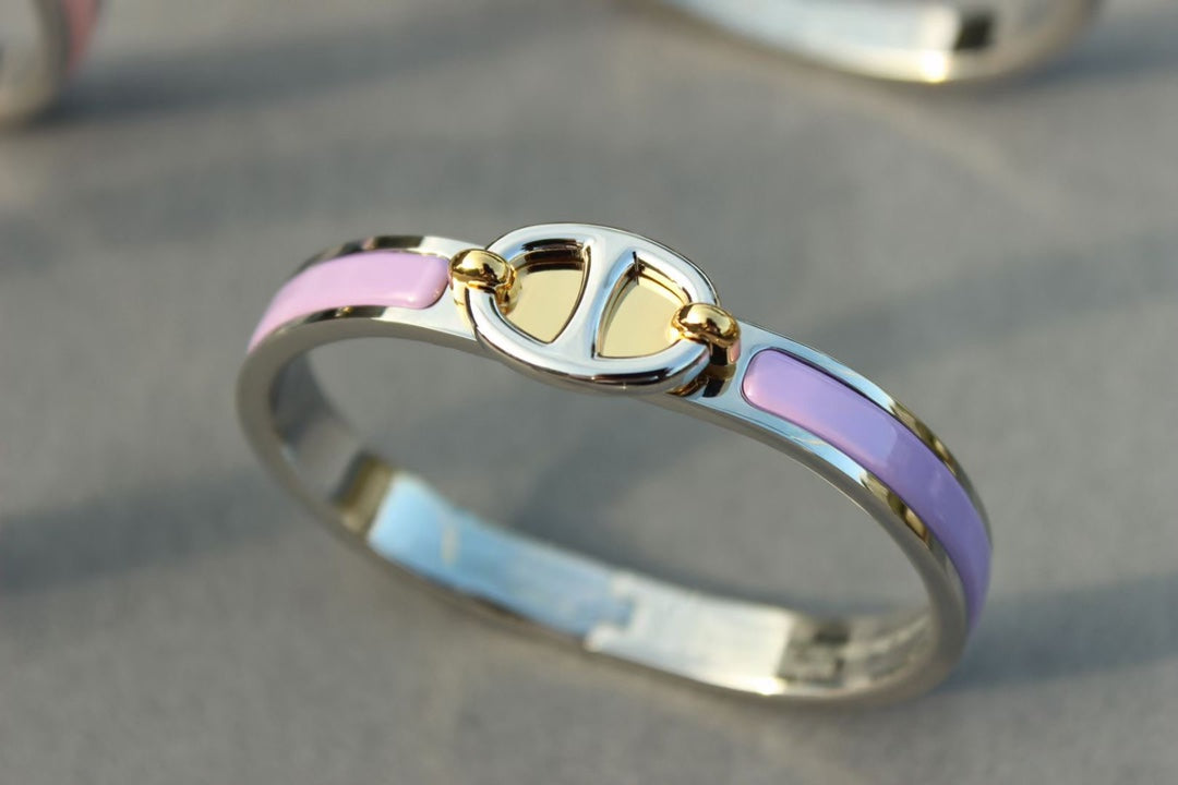 [Radiant Gem]¯CLIC CHAINE SILVER BRACELET