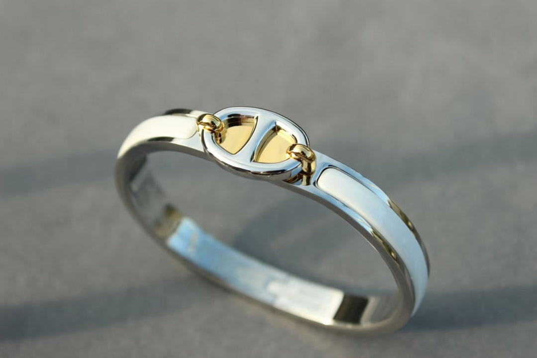 [Radiant Gem]¯CLIC CHAINE SILVER BRACELET