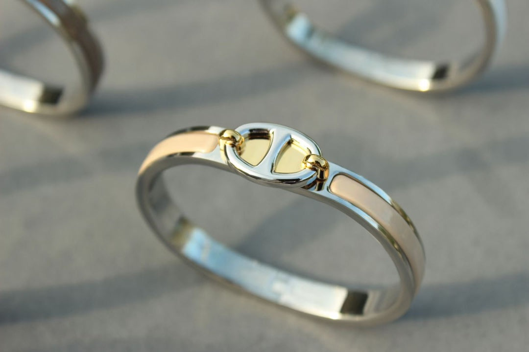 [Radiant Gem]¯CLIC CHAINE SILVER BRACELET