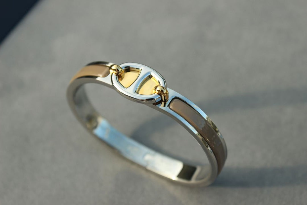 [Radiant Gem]¯CLIC CHAINE SILVER BRACELET