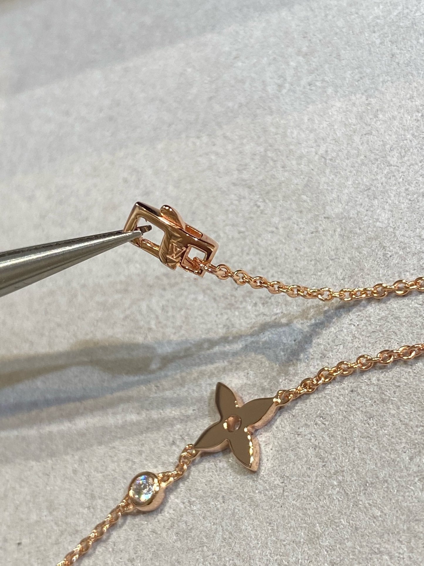 [Radiant Gem]¯STAR DIAMOND PINK GOLD BRACELET