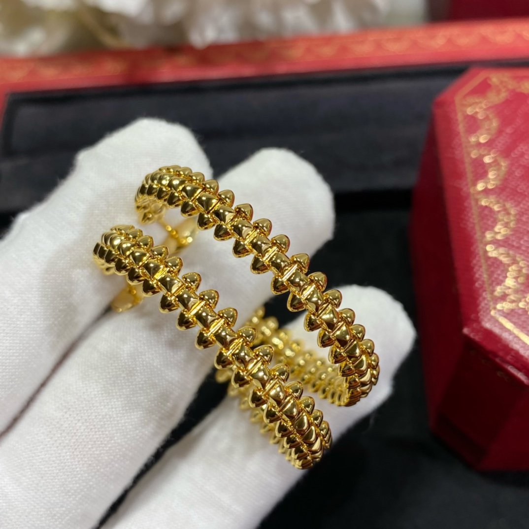 [Radiant Gem]¯CLASH LARGE HOOP EARRINGS