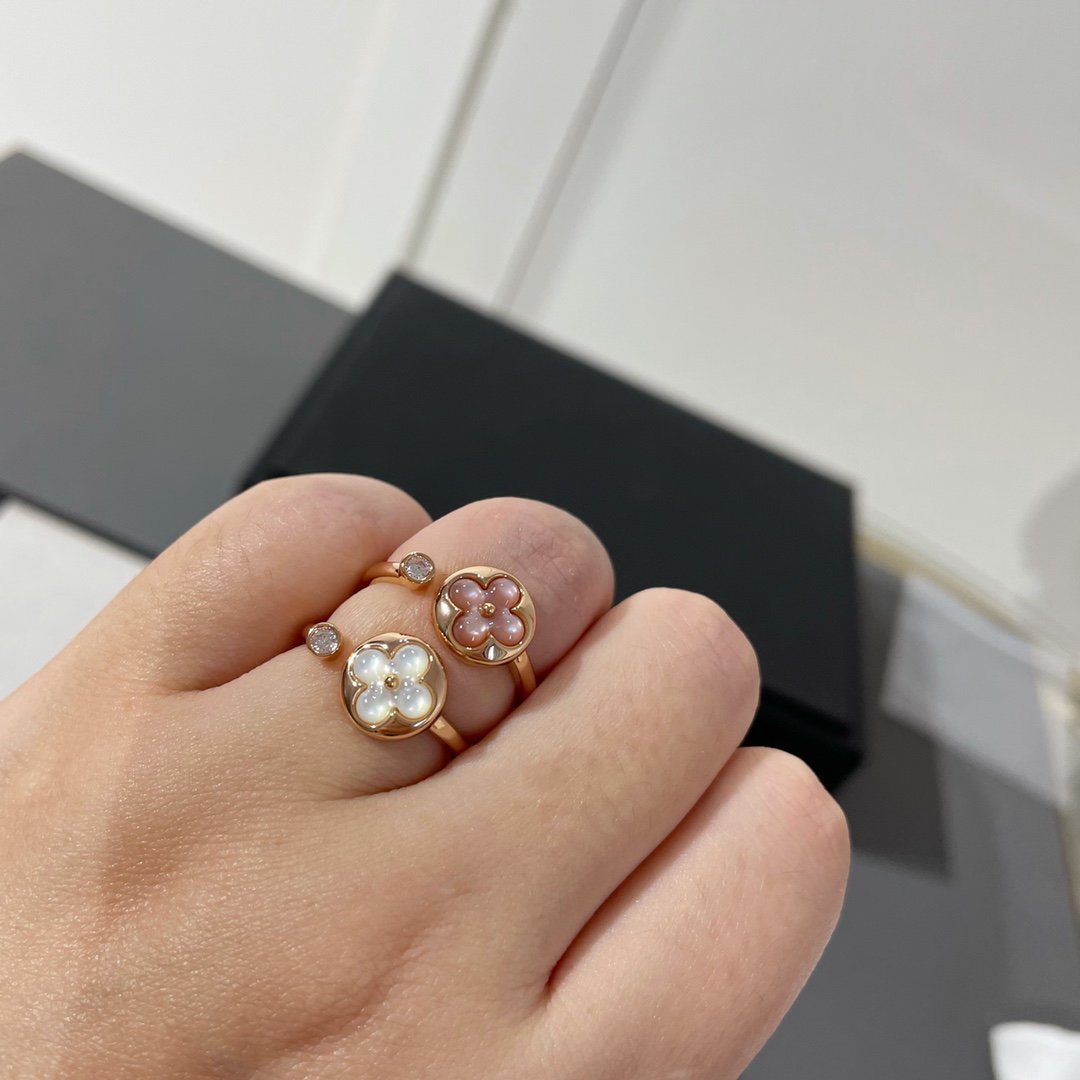 [Radiant Gem]¯SUN 1 DIAMOND PINK MOP RING