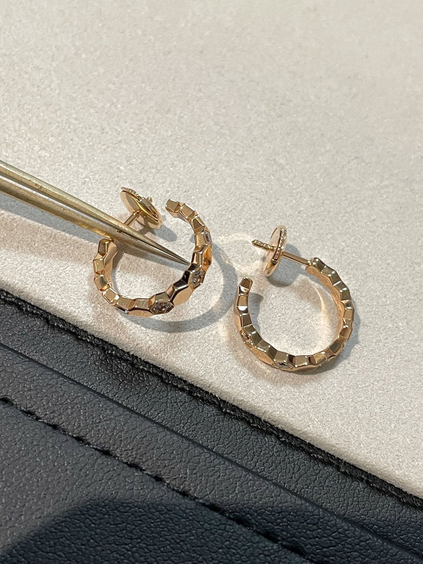[Radiant Gem]¯BEE LOVE Earrings GOLD DIAMOND
