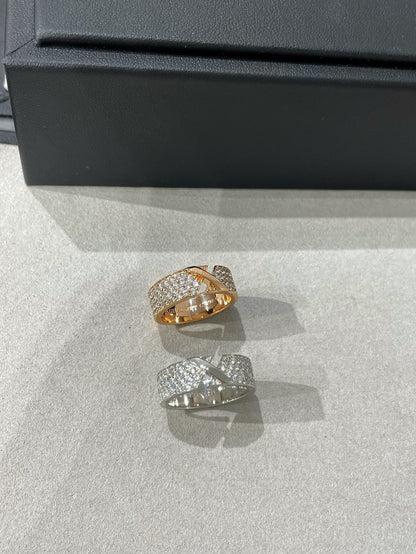 [Radiant Gem]¯LIENS EVIDENCE  DIAMOND PAVED RING