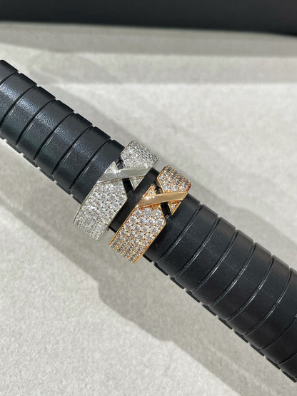 [Radiant Gem]¯LIENS EVIDENCE  DIAMOND PAVED RING