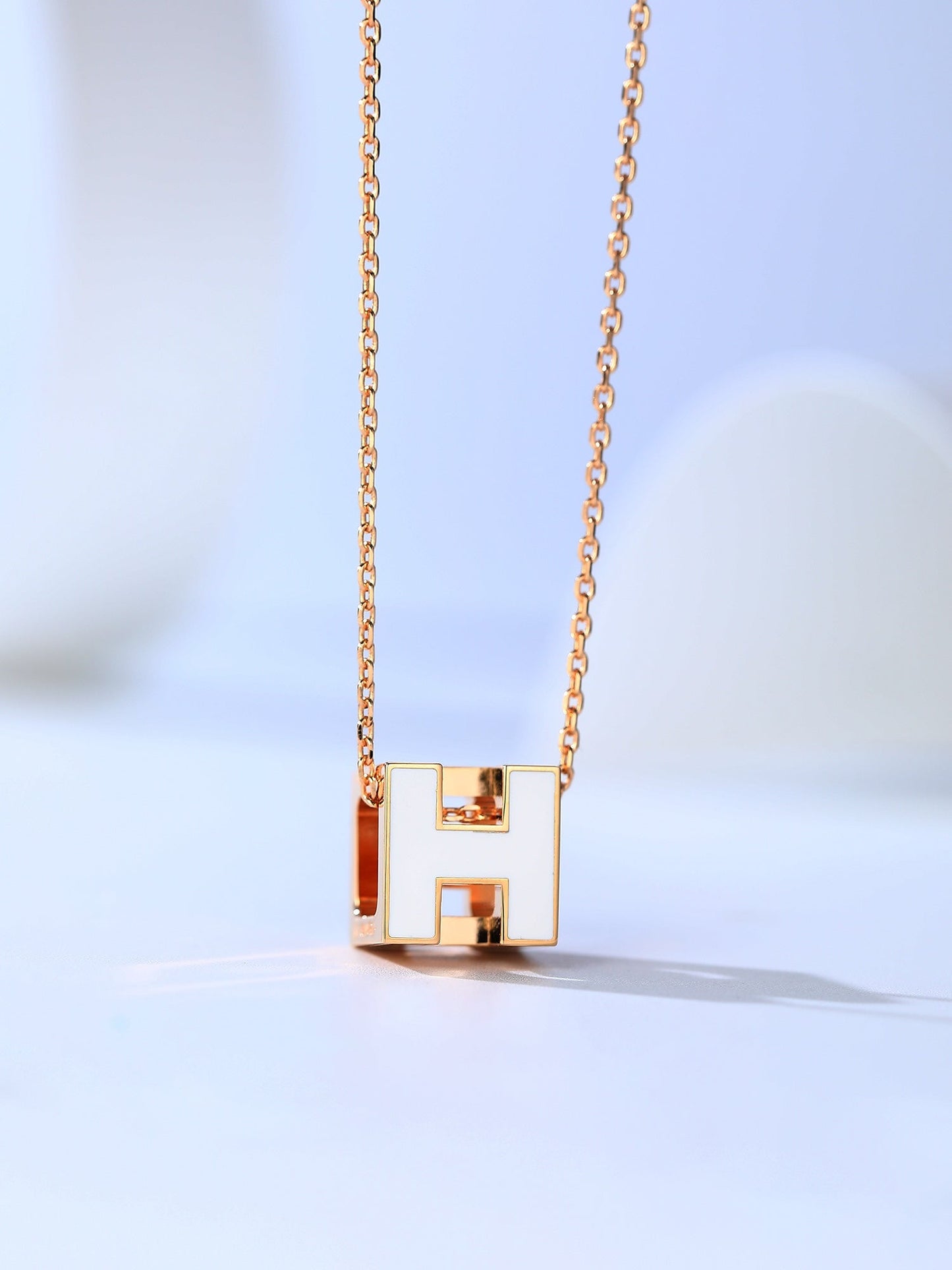 [Radiant Gem]¯H CAGE PINK GOLD NECKLACE