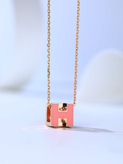 [Radiant Gem]¯H CAGE PINK GOLD NECKLACE