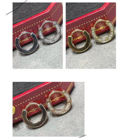 [Radiant Gem]¯LOVE DIAMOND EARRINGS